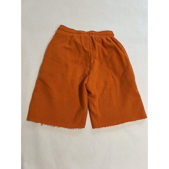 Nununu Control Freak Sweatshorts in Orange Sun - Picture 5 of 5